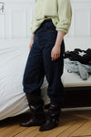BASERANGE Navarro trousers Made in Portugal BAS-TRNA-CO-SP24-LAN Blue TRNA-CO-SP24